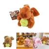 Adorable Capybara Plush Keychain With Flapping Wings Soft Pp Cotton Stuffed Animal