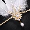 Vintage Gatsby-Style Feather Headband Sequin 1920s Hair Accessories  Stage Performance