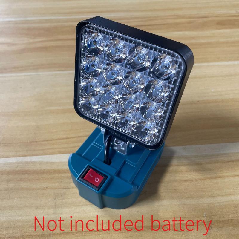 

4 Inch Cordless LED Work Light for Makita 14.4V-18V Li-ion Battery Flashlight Lantern for Camping Emergency Lighting