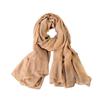 Women's Lightweight Soft Large Scarf: All-Season Classic Breathable Shawl, Long Headscarf, Silk Hijab