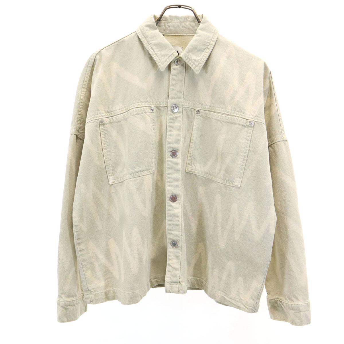 

ZARA Denim Jacket XS Ivory Men s Used