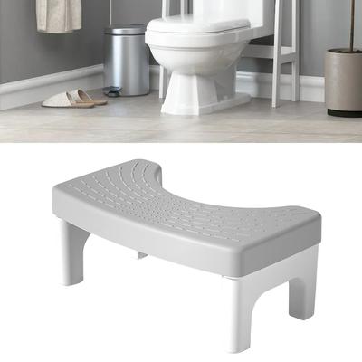 Toilet Stool Poop Stool for Squatting   Bathroom Thick Portable Potty Stool Anti Slip for Kids Adult