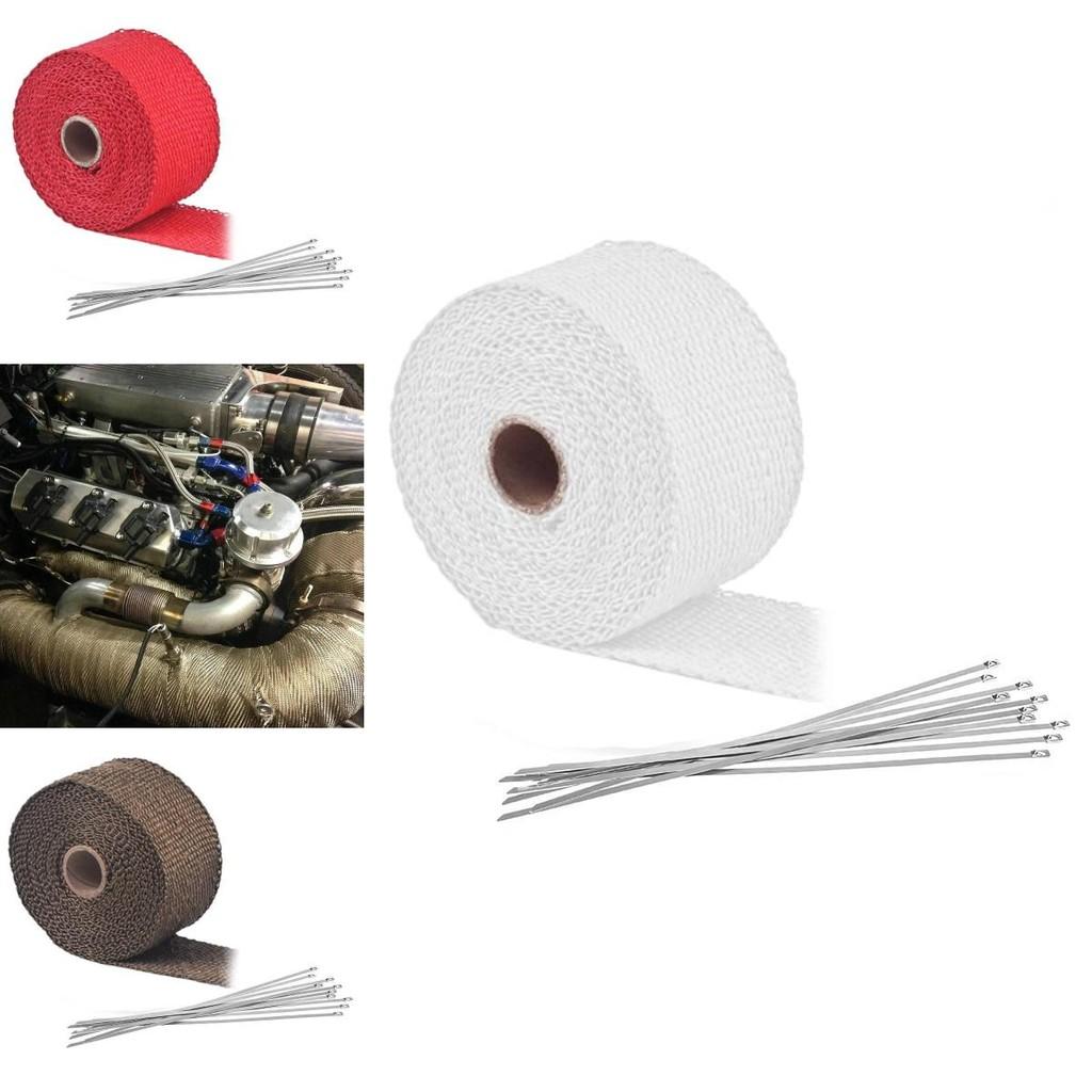 High-temperature Resistant Motorcycle Exhaust Pipe Heat Insulation Tape With Variety Of Colors