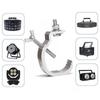 10pcs Stage Lights Hangings Light Hook Par Lamp Fixed Clip Lights Clamp Bracket Stage Lights Clamps Aluminum Alloy