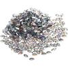 500Pcs Horse Eye Shape Crystal Clear Glass Acrylic Rhinestones Flatback Fancy Stones Inlay for Necklace Clothing Wedding Dress Decorations 7x15mm,