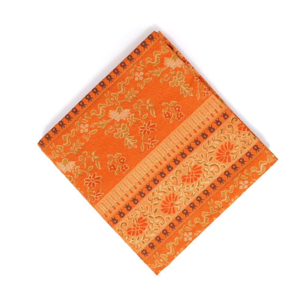 Tea ceremony utensils, Sagano silk cloth, mysterious and profound, ancient famous cloth, stepped flower pattern chintz