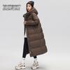 SNOWFLYING Women's Long Goose Down Winter Jacket X30143424F