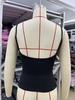 Canotta da Donna Stile Spicy Girl con Schiena Scoperta e Spalline Sottili, Multicolore, Vestibilità Aderente