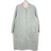 DRAWER 6525-234-0870 Mint Green Collarless River Coat coat 38 Mint greenUsed