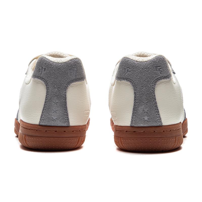 Li Ning Ping Pong Series Comfortable Fashion Trendy Versatile Low-Top Casual Shoes Unisex Casual Shoes Gray AZGU151-7