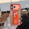 Luxury New "Trendy " WBC Style Pull Strap Bracket Case For iPhone 17 16 15 14 13 Pro Max 17AIR Shockproof Matte Hard Cover