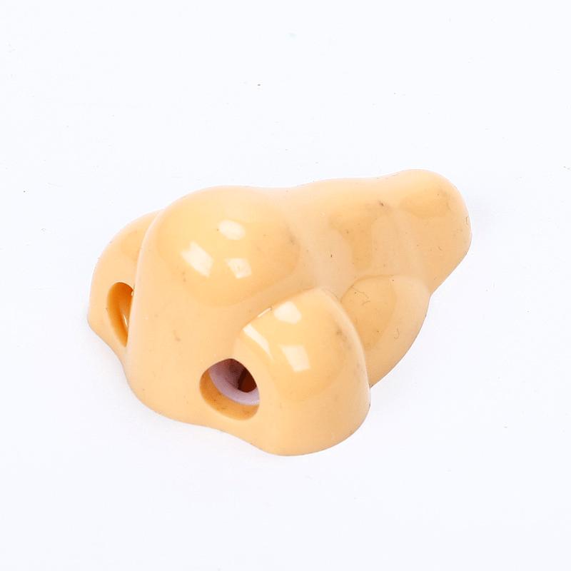 1/12pcs Creative Nose-shaped Pencil Sharpeners Funny Nose Pencil Sharpener School Supplies Prizes For Kids Party Favors