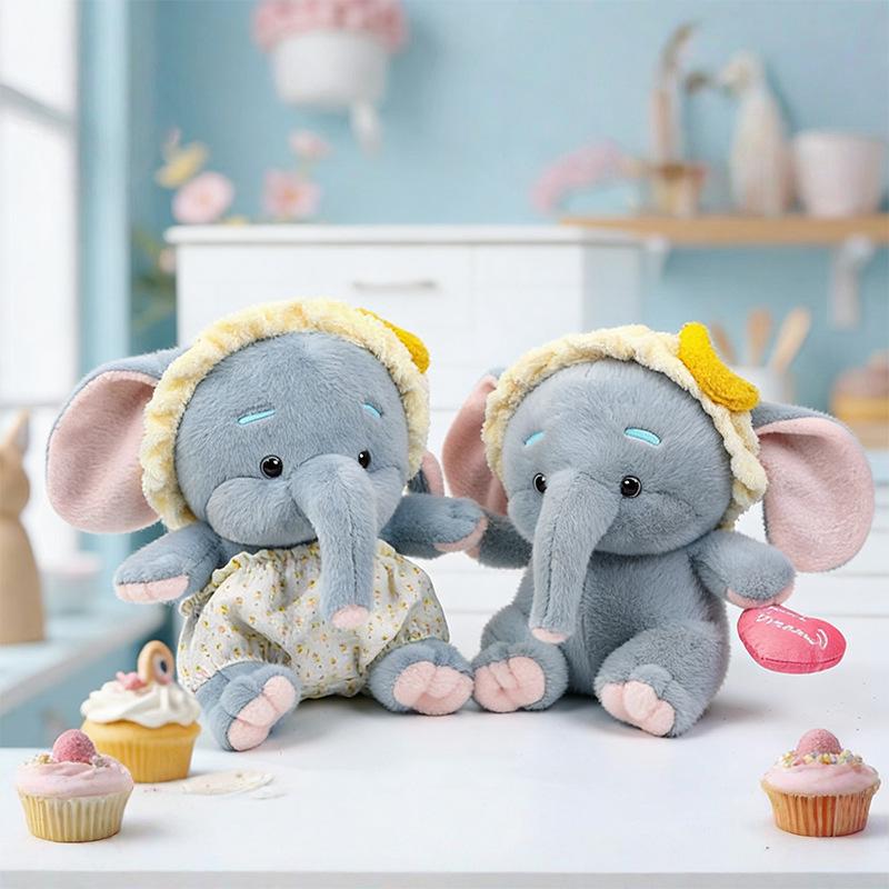 Healing Elephant Magnetic Plush Doll - Baby & Children Gift for Birthdays