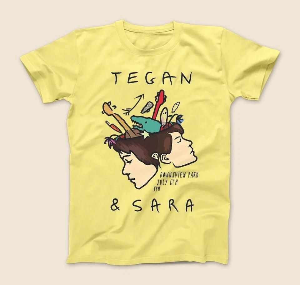 

Tegan and Sara Poster Tour Gift For Fan S to 5XL Yellow T-shirt K668 2XL
