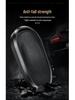Tesla Model 3/Y/S Genuine Leather Key Cover with Metal Protective Shell Buckle