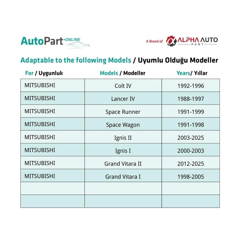 Interior Trim Clip for Mitsubishi - 1 Piece