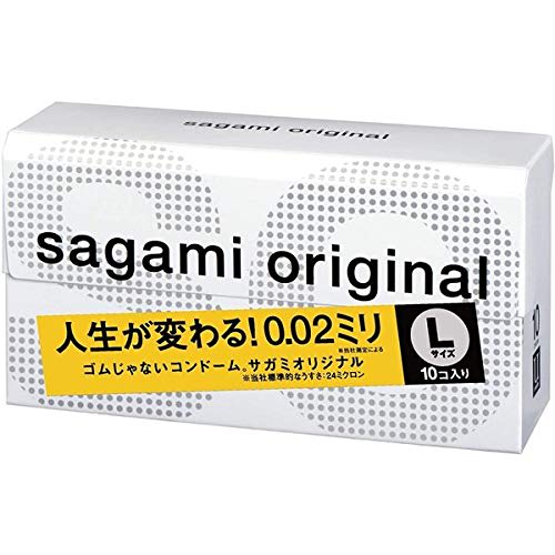 Sagami Original 0.02mm L Size 10 Pieces Set of 5