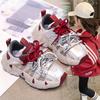Children's Sports Shoes Spring and Summer New Mesh Breathable Boys Medium and Older Children Lightweight Soft Sole Girls Dad Shoes