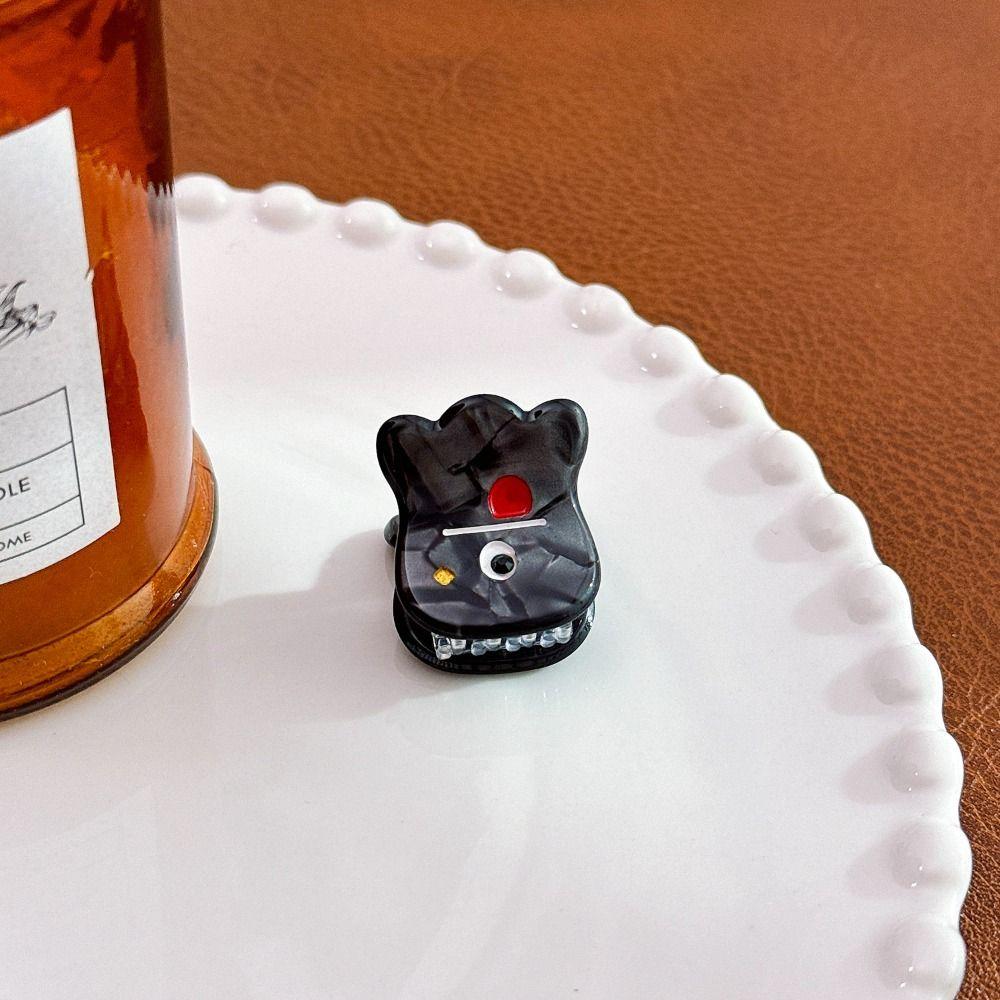 Hair Clip Starfish Hair Claw Acetic Acid Mini Hair Claw Retro Cute Hair Crab Clip  Women