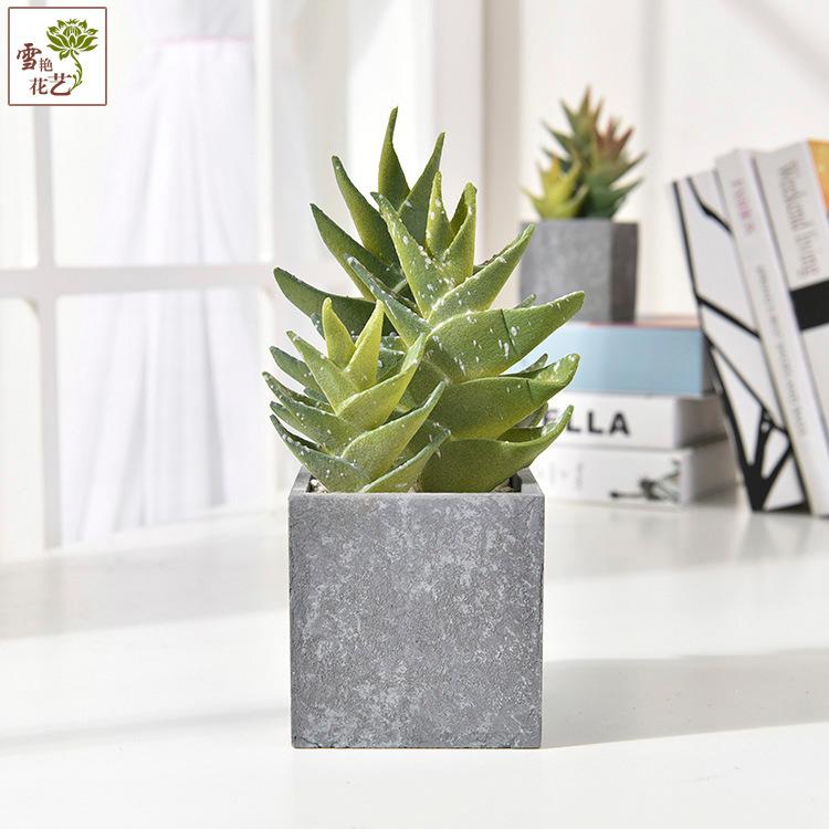 Simulatie huisdecoratie balkon vloersieraad kunstplant simulatie cactus potplant