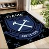 Custom Name Bantams Football Club Crest Carpet Rug Customizable Soft Washable Anti-Slip Home Living Room Sofa Mats Personalized Rug. 0909219