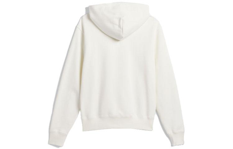 Adidas Originals Sweatshirts Unisex White Hooded Moderate Regular HF9906