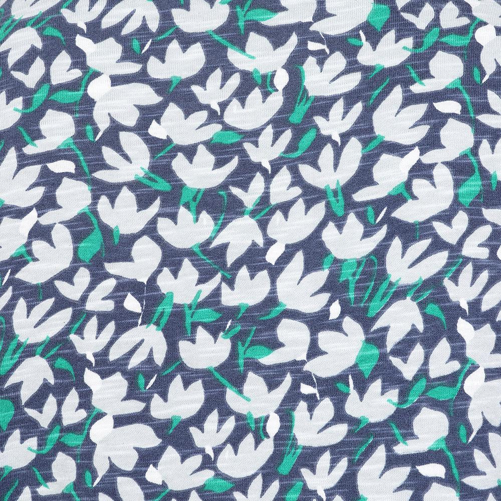 Lazy Jacks Womens/Ladies Printed Polo Neck Sweatshirt