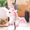 Cute Pony Plush Keychain Cartoon Stuffed Doll Bag Pendant Hanging Decoration  Year Mascot Birthday Gifts
