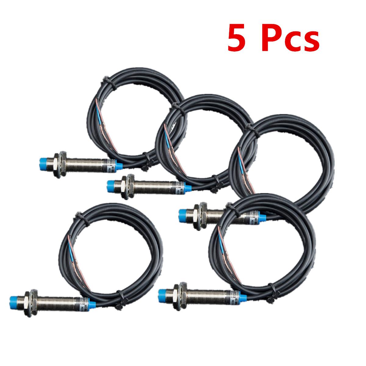 

5pcs NC LJ12A3-4-Z/AY Inductive proximity sensor pnp DC6-36v with 1.2 m cable