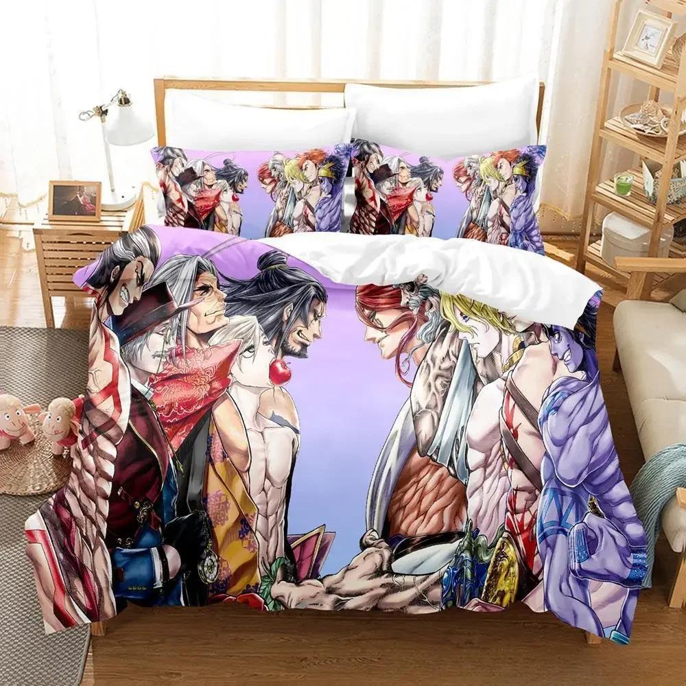 Record of Ragnarok Sängklädesset Enkelt Twin Full Queen King Size Sängset Vuxen Barn Sovrum Påslakanset 3D Anime Lakan Set