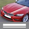 Univerzální nálepka na kapotu auta Klasické pruhy Grafika Styling Vinylová fólie Samolepky Dekorace karoserie auta DIY Tuningové příslušenství