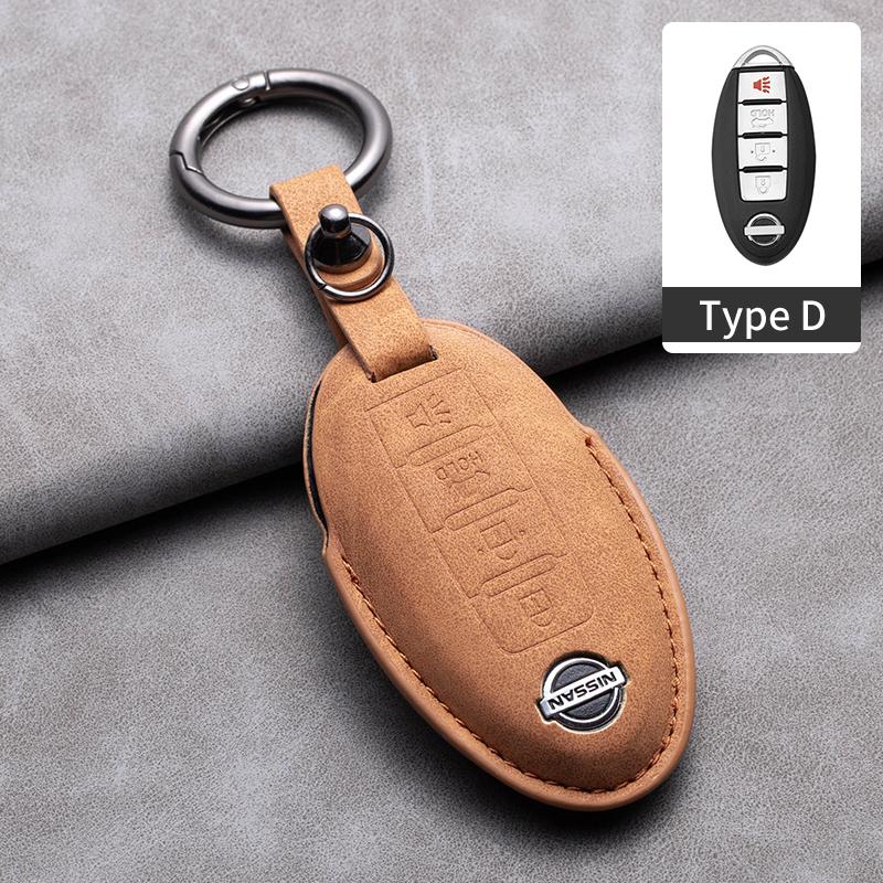 Car Key Remote Case Cover Holder For Nissan Tiida Qashqai J11 J10 Micra Kicks Altima X-Trail Fuga Navara Leaf Note Sentra Murano