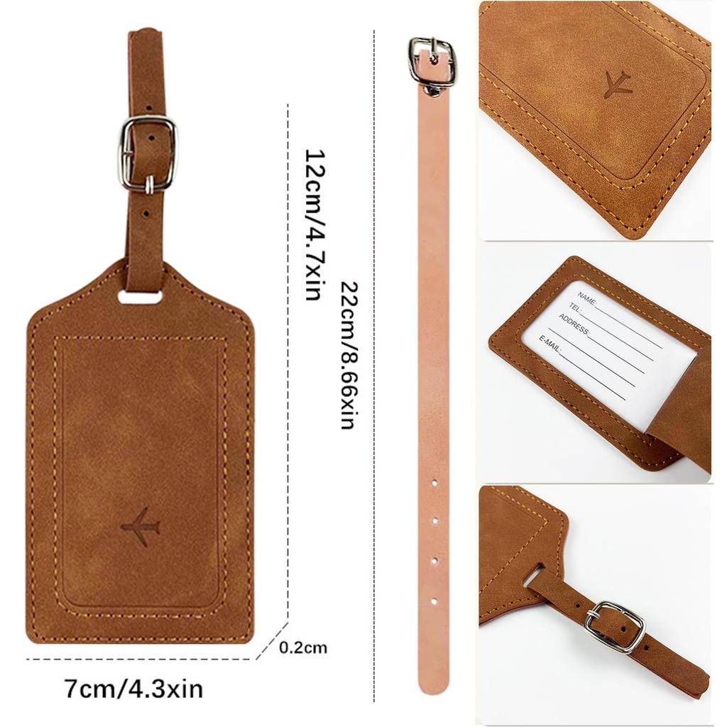 Orirya Passport PU Slim Bifold Travel Wallet with Luggage for International Travel and Business Lightweight and Includes Elastic Name Pink Case,