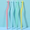 Cat Toothbrush Oral Care Pet Toothbrushes Small Heads Teeth Brush for Cats Mouth Cleaning Soft Hair Cat Toothbrush Pet Supplies