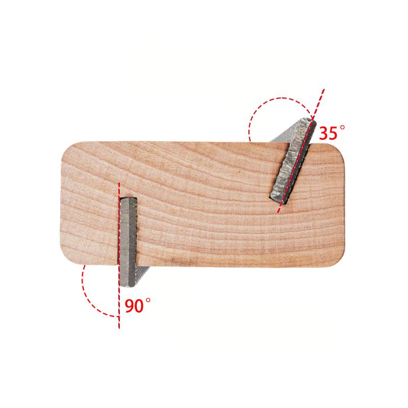 Lima Smussatura Estremità Tasti 35/90 Gradi 2 in 1 Lima Corona Estremità Tasti Lima Estremità Tasti Chitarra Basso Strumenti Riparazione Liutaio