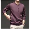 Men's Winter Fleece-Lined Long-Sleeve Casual Sweatshirt