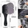 20-Piece Soft Bristle Car Cleaning Brush Set for Interior Detailing