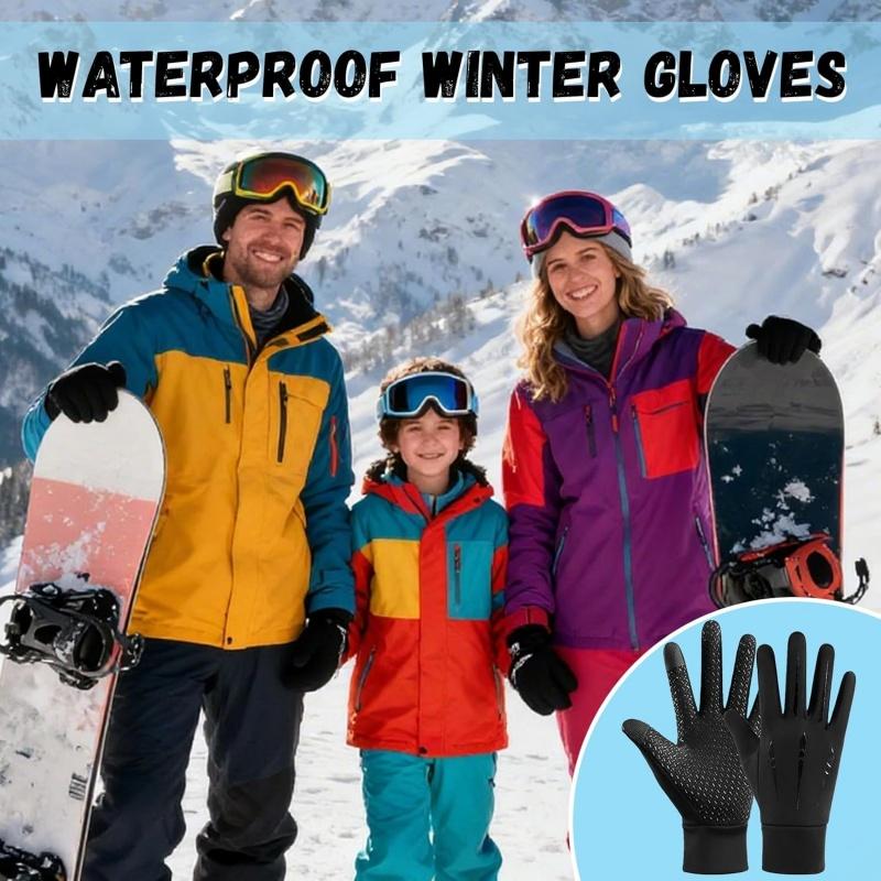Winter Warm Gloves Thermal Windproof Cycling Anti-slip Ski TouchScren Waterproof