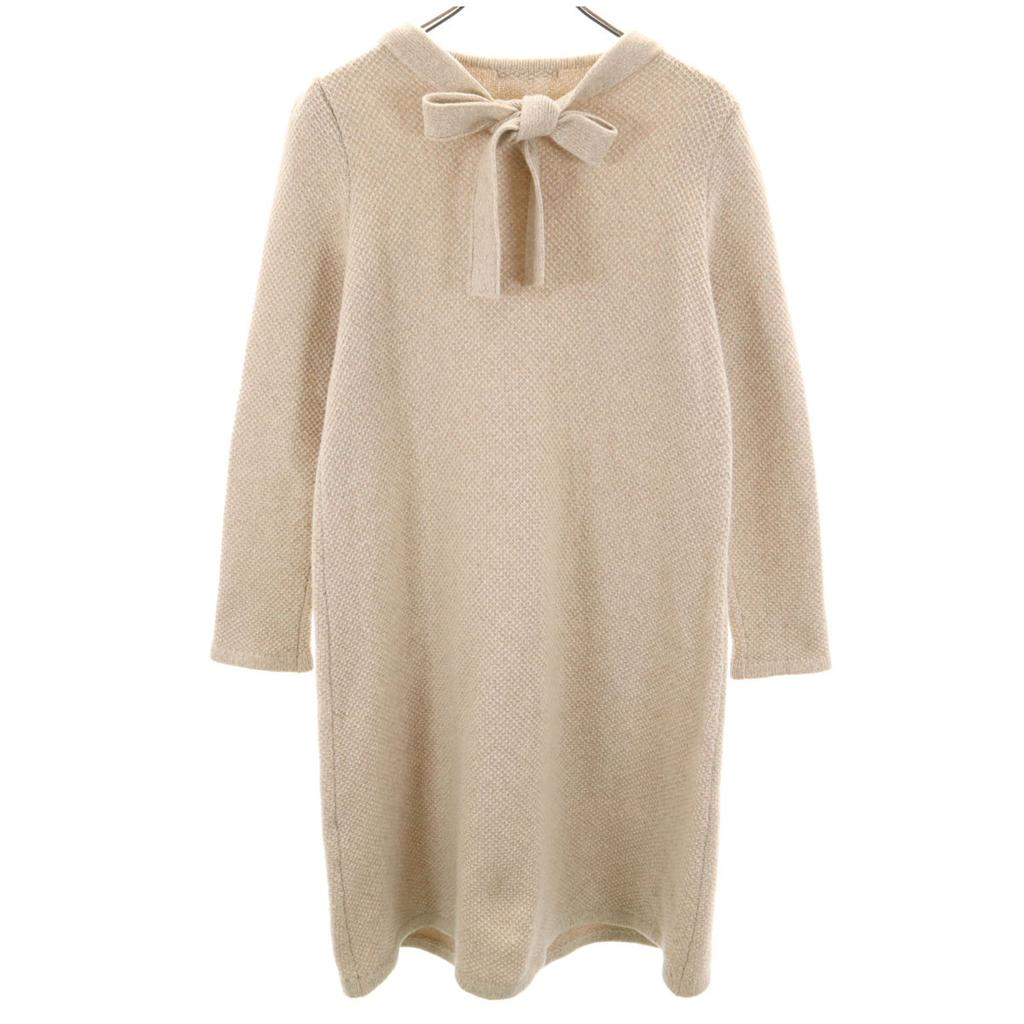 Mackintosh Hergestellt in Japan Kaschmir-Mischung Langarm Strick-Einteiler 40 Damen Gebraucht