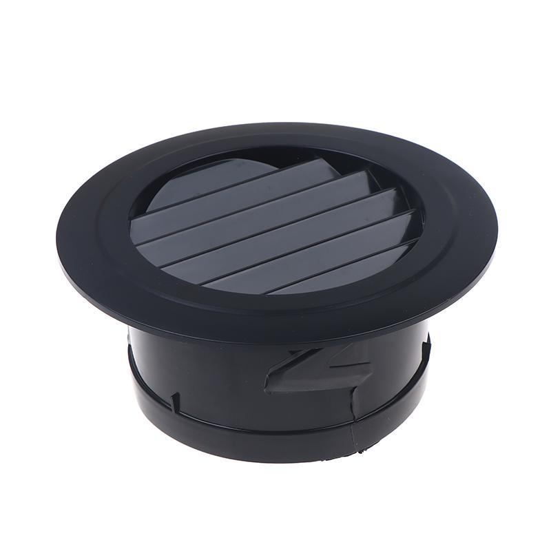 4 Shapes Availables 75/100/125Mm Round Ducting Ventilation Cover Air Vent Extract Valve Grille Air Circulation Vents Cover