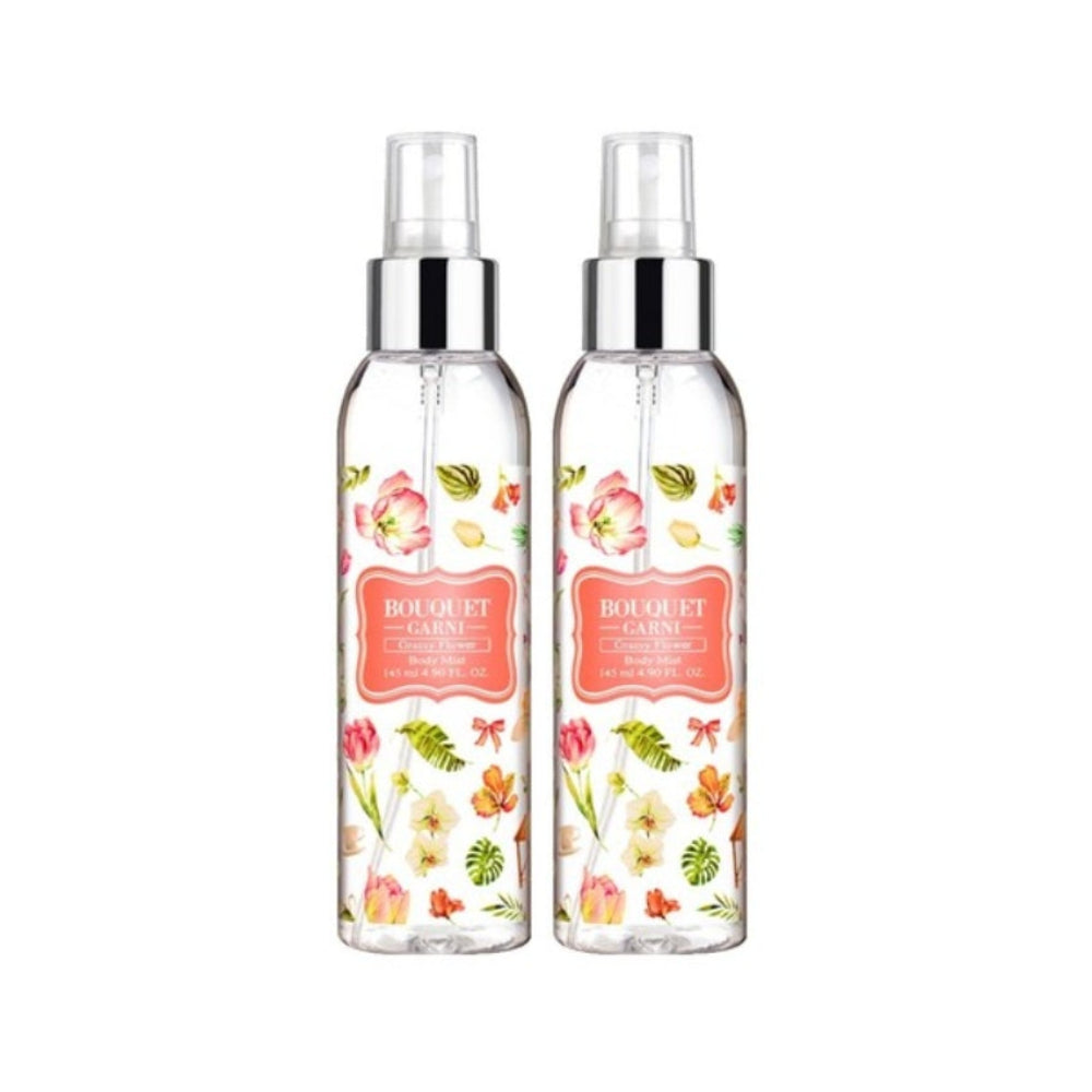 Bouquet Garni Grassy Flower Hair & Body Mist 145ml*1Pc/2Pcs