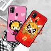 Black Case for Xiaomi Poco X6 X4 M5 M6 F5 F6 C65 C55 C50 C51 C40 Pro Redmi 14C A3X 13C 12C 11T 10A 9C Note 7 6 8A Plus H-12 Aggretsuko