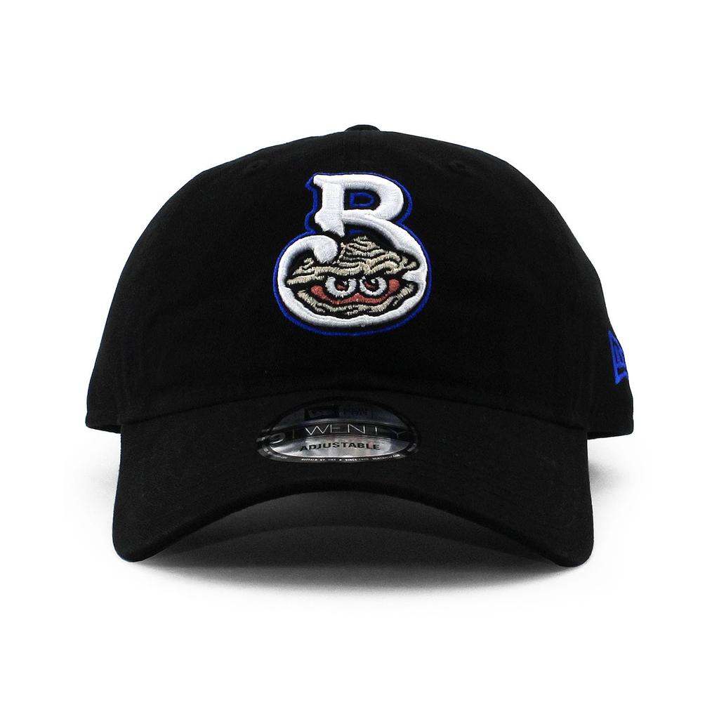 [New Era] Trendy Casual Cap 9TWENTY Strapback LOW CAP 920 Hat MLB NFL NBA NCAA MLS (JP, Alphabet, Free Size, Biloxi Shuckers (HM Black)) [Used]