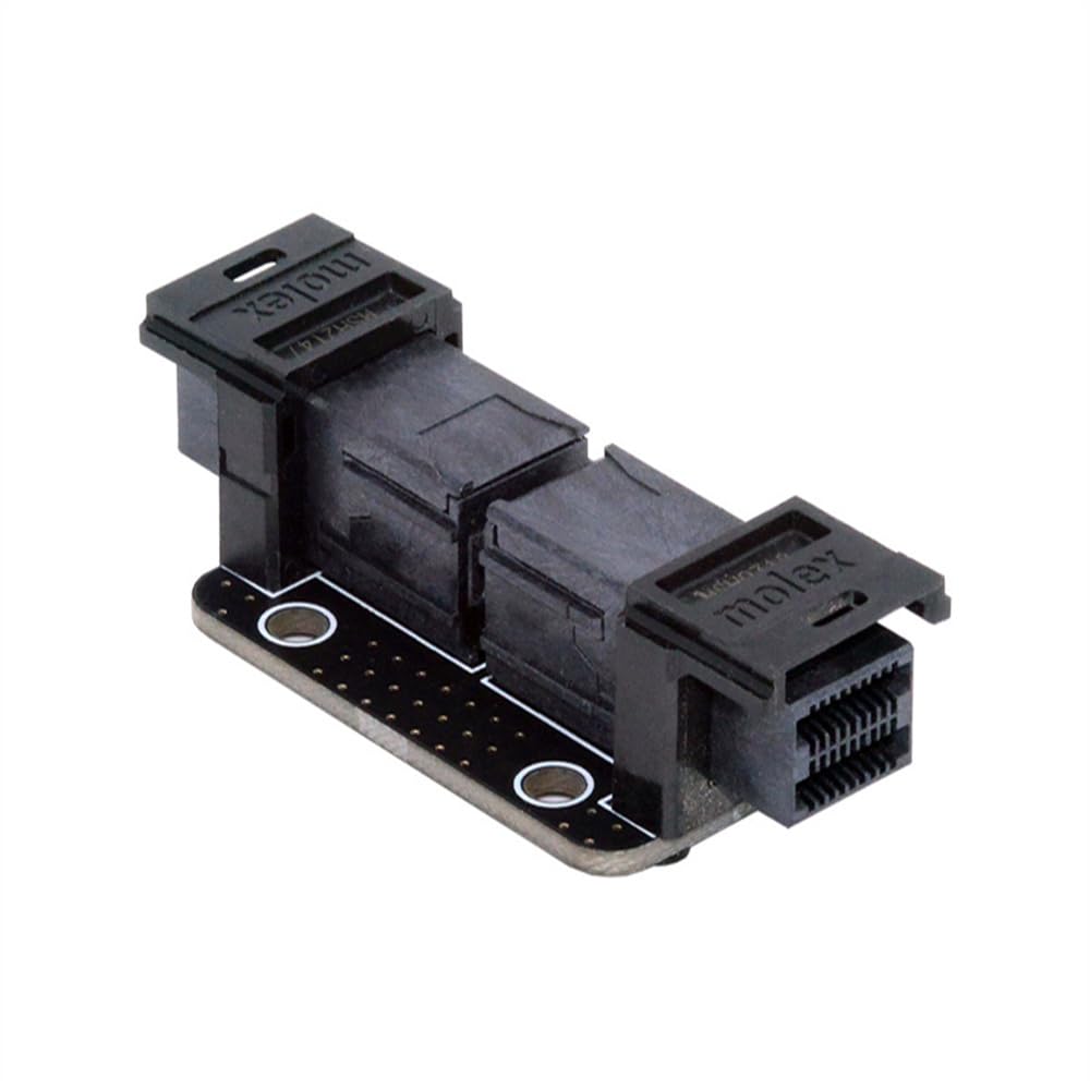 

Cablecc Mini SAS HD Гніздо до Гнізда PCBA З єднувач Подовжувач Адаптер PCI-Express 4.0 SFF-8643 SFF-8643