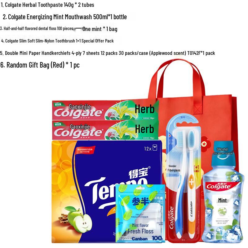 Colgate Набор для ухода за полостью рта с ароматом дерева «Прохлада»
