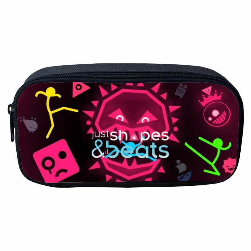 New Cartoon Rhythm Shapes Pencil Case for Kids