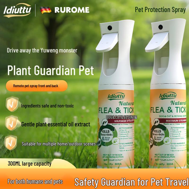 

LDIUTTU Немецкий защитный спрей для питомцев 300 мл - Подходит для использования в помещении и на улице для собак и кошек No