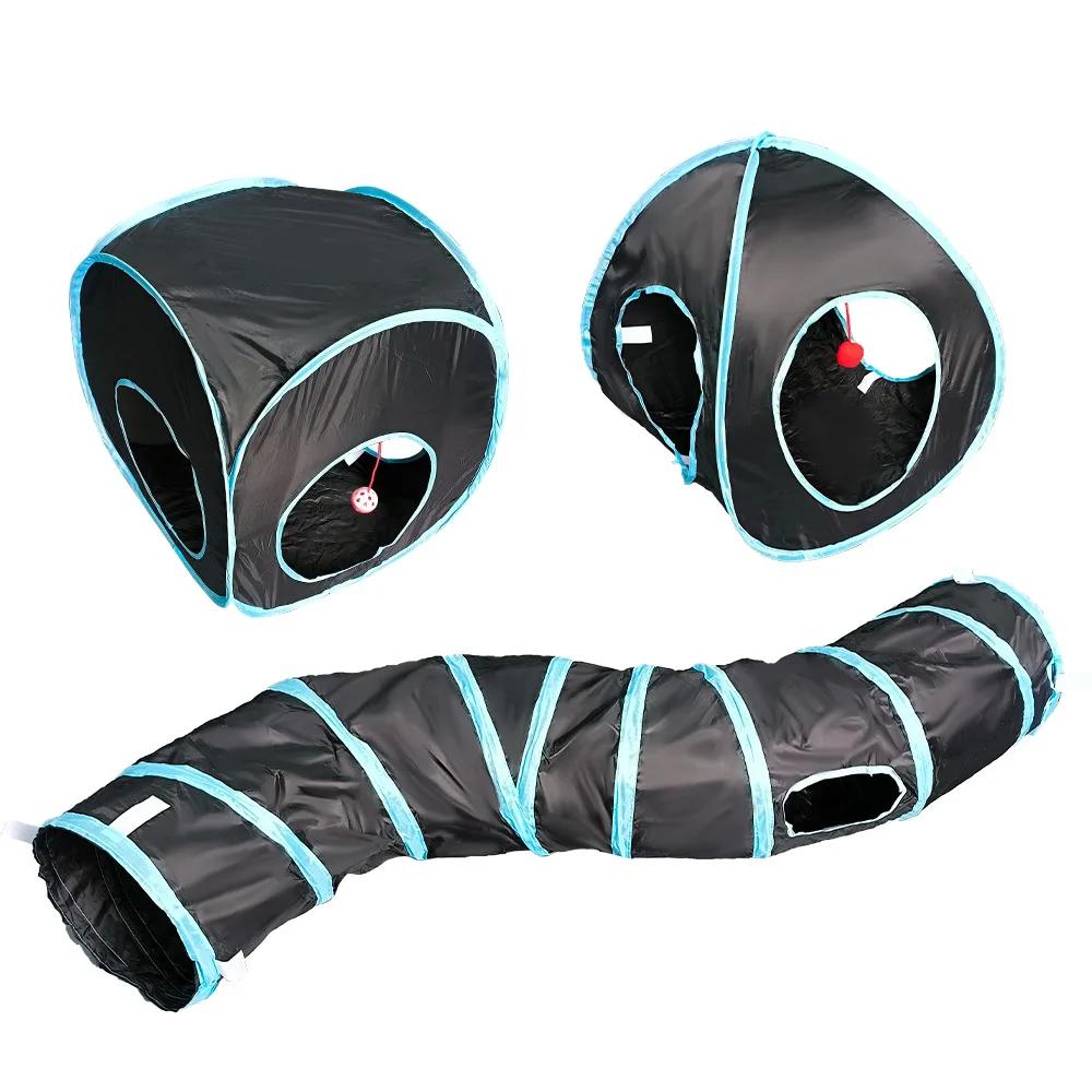 Artykuły dla zwierząt Kot S Przejście Zabawka Tunel Składany Tunel dla kota Tunel dla kota Zabawka dla kota Oddychający Bębenek Wiertniczy do Wnętrz Głośny