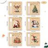 6pcs/set Christmas Money Clips | Perfect for Party Favors, Decorations, Cash Blessings, Home & Tree Ornaments, Gifts for Her