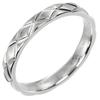 Matelasse Ring Pt950Platinum #10.3(US Size) 7g Mens Used